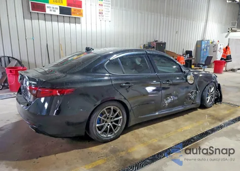 2018 Alfa Romeo Giulia Q4 z USA, uszkodzony, nr VIN ZARFAEDN6J7592285